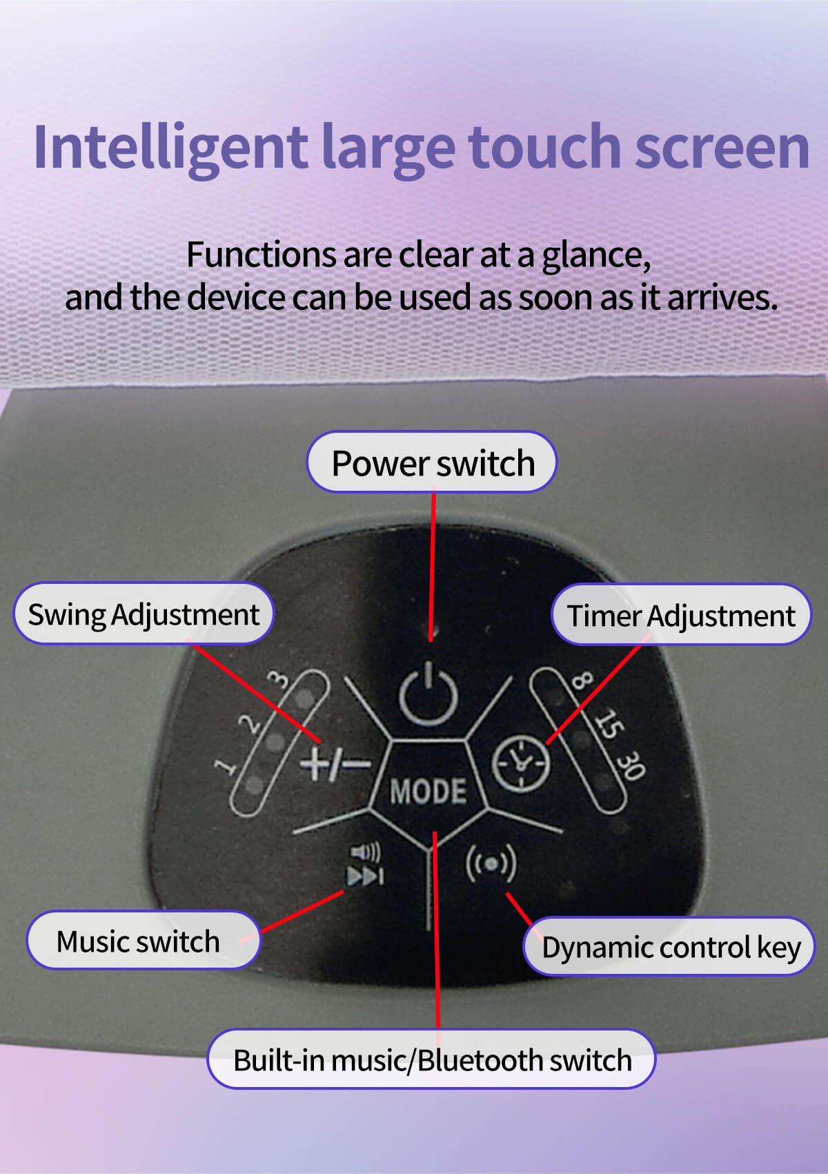 Built-in Footrest Electric Baby Swing NZ with Dinner Table – The Ultimate Comfort for Your Newborn