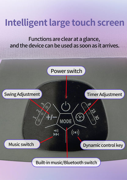 Built-in Footrest Electric Baby Swing NZ with Dinner Table – The Ultimate Comfort for Your Newborn