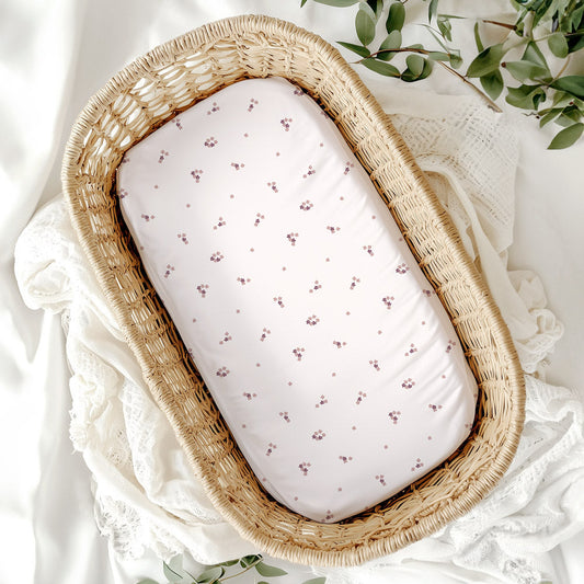 Bassinet Sheet & Change Mat Cover | Isla