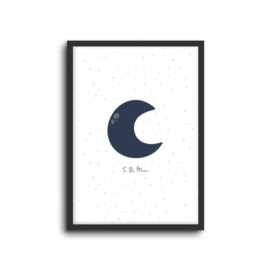 Wall Print |  To The Moon