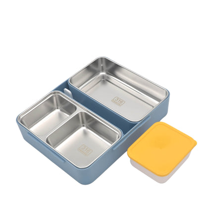 Insulated 316 Stainless Steel Bento Lunch Box 1.6L- Blue