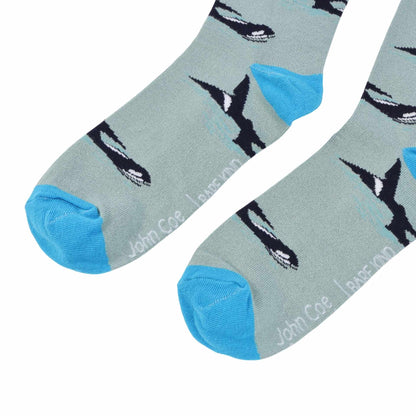 Save the Blue Orca Bamboo Socks