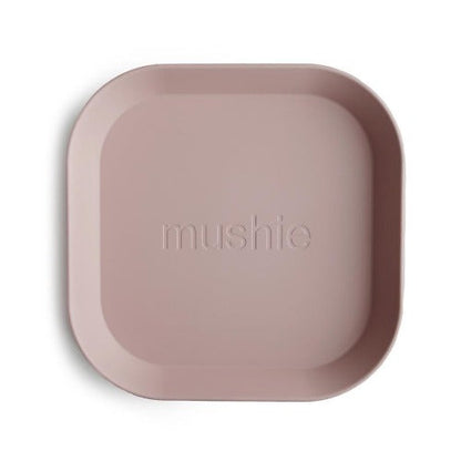 Mushie - Square Dinnerware Set of 2