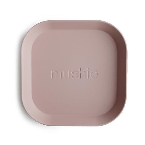 Mushie - Square Dinnerware Set of 2