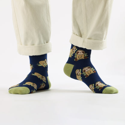 Save the Blue Sloth Bamboo Socks