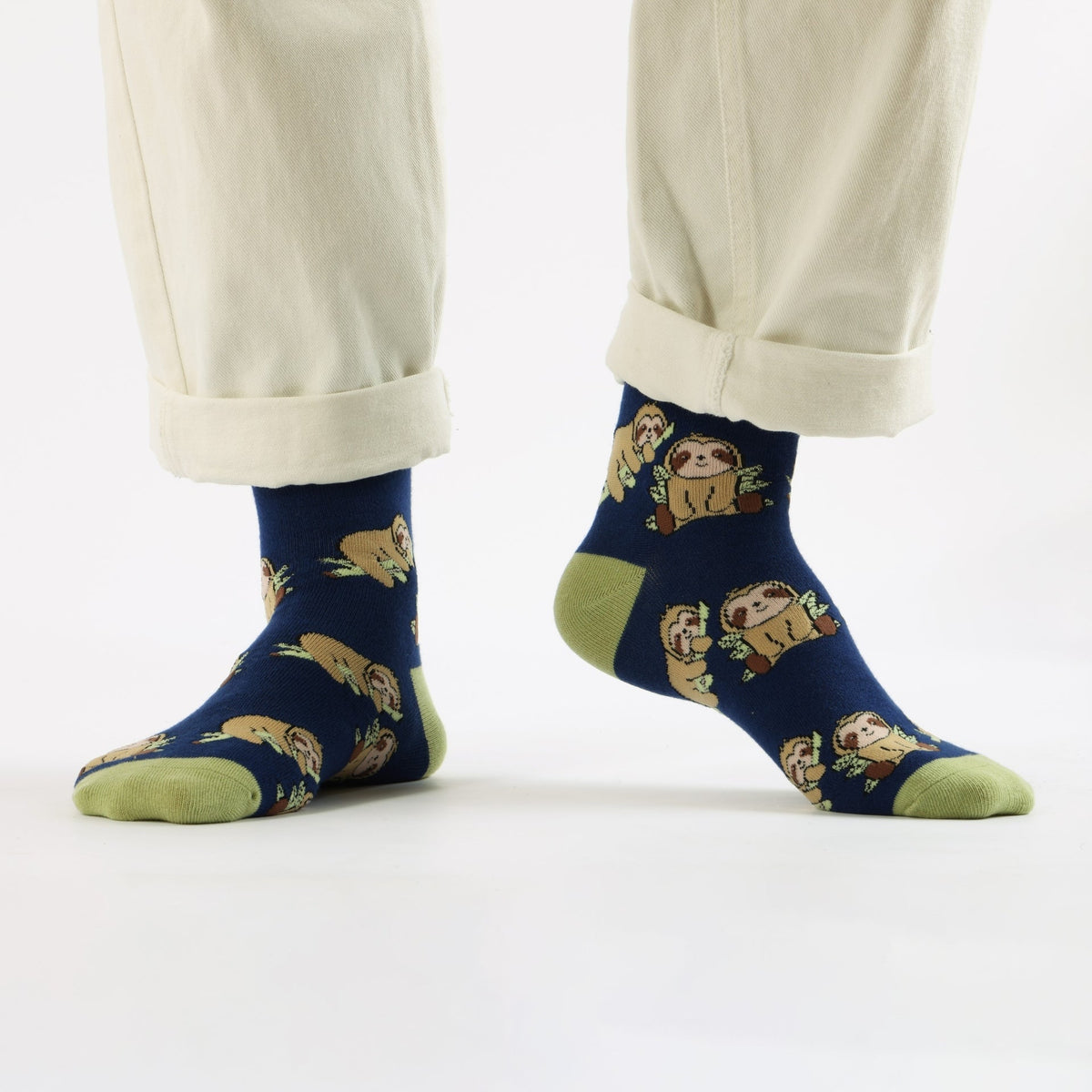 Save the Blue Sloth Bamboo Socks