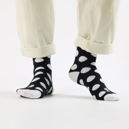 Save the Polka Dot Puffin Bamboo Socks