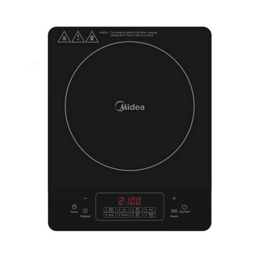 Midea 2100W 1-Zone Portable Induction Cooktop MIC210T0AGK