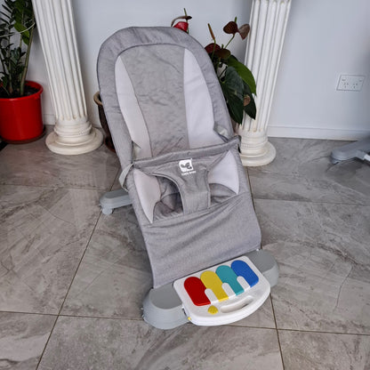 Baby Bouncer with Play Bar and Foot Piano