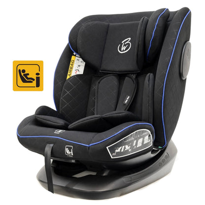 Preorder - SafeSwitch Blue Convertible Car Seat with Recline and Adjustable Headrest