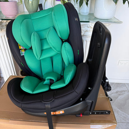 Arête Orbit 360° Rotational Car Seat — Green