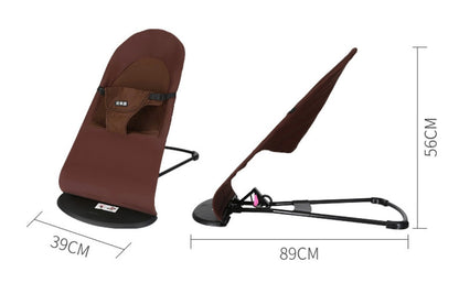 Portable Soothing Baby Rocker Bouncer Chair with Toy Bar
