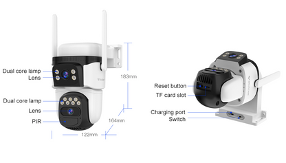 Solar Outdoor Security Camera
