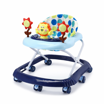 GrowTime Baby Walker – Removable Toy Bar & Compact Folding