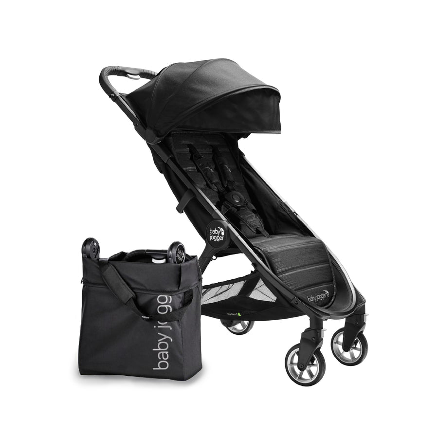 Baby Jogger City Tour 2 Compact Travel Stroller - Pitch Black