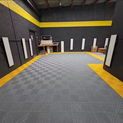 Interlocking Plastic Garage Flooring Tiles