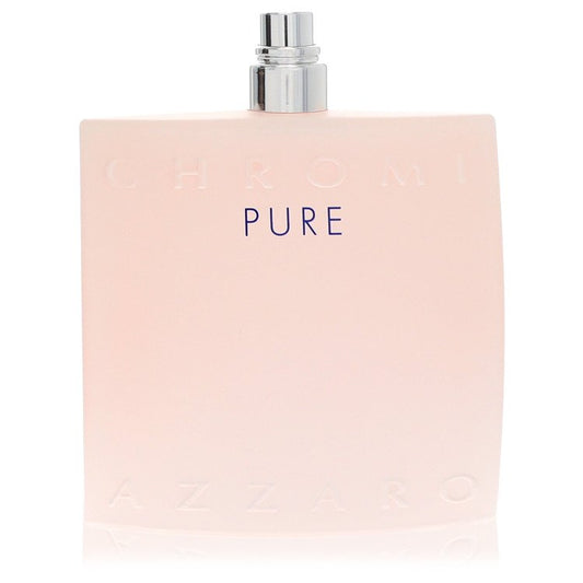 Chrome Pure Eau De Toilette Spray (Tester) by Azzaro 100 ml