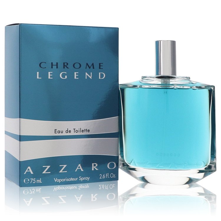 Chrome Legend Eau De Toilette Spray by Azzaro 77 ml