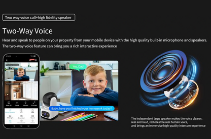 Dual Lens Security Camera - salelink.co.nz