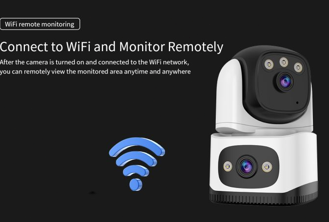 Dual Lens Security Camera - salelink.co.nz