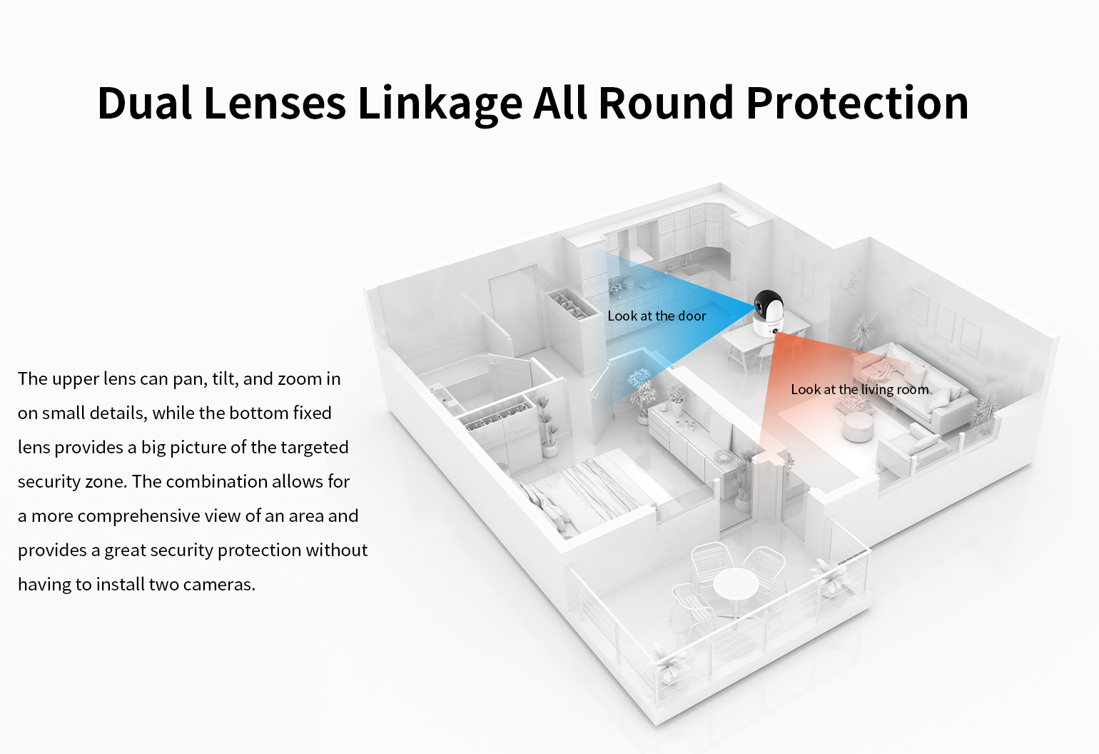 Vstarcam CS996DR Indoor Security Camera - salelink.co.nz