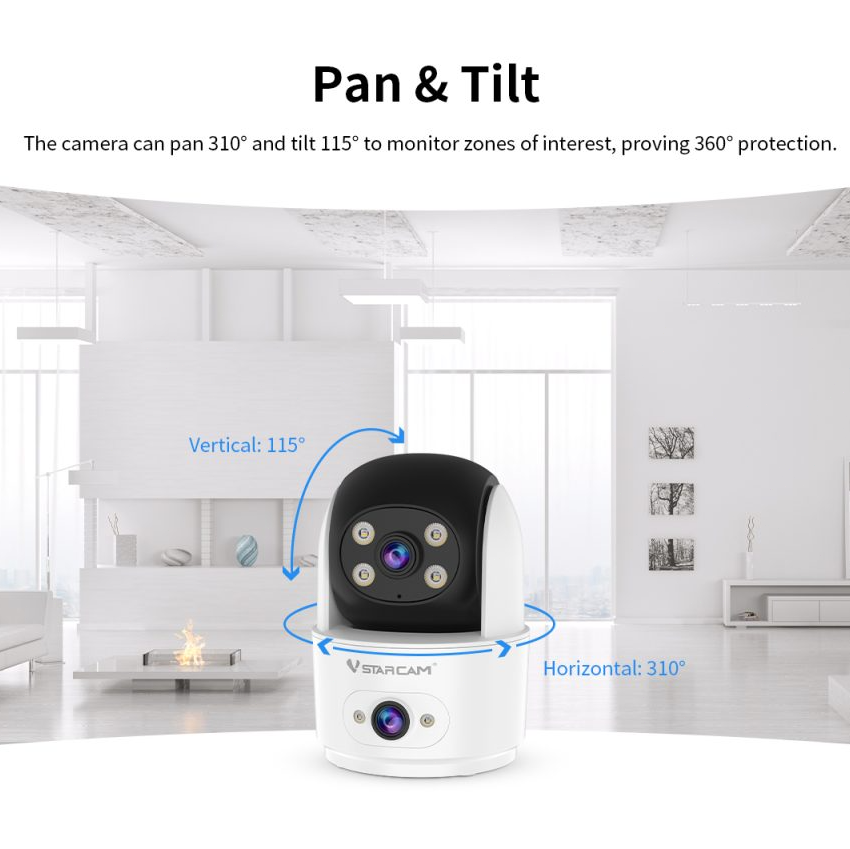 Vstarcam CS996DR Indoor Security Camera - salelink.co.nz