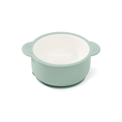 Ceramic bowl with suction base