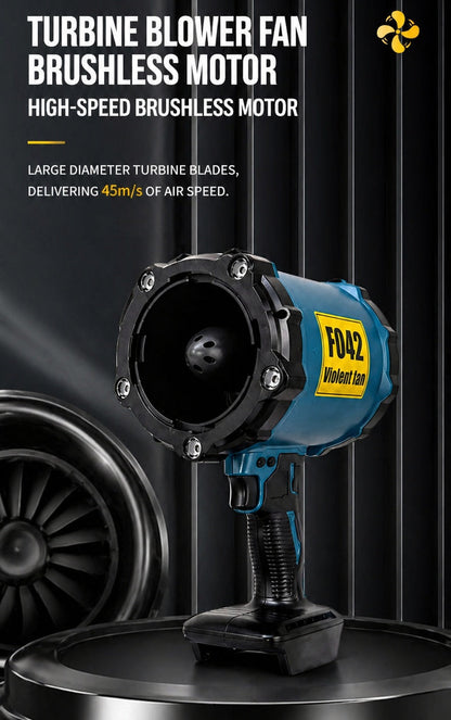 Turbo Jet Brushless Leaf Blower Fan Fits Makita 18V Battery