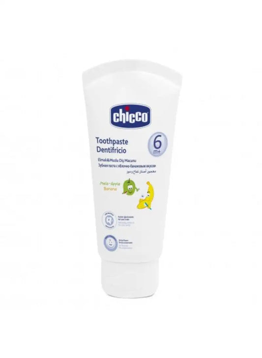 Chicco 6m+ ToothPaste - Apple/Banana (50ml) - Babyonline