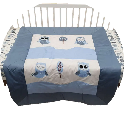Sleep Tight Cot Bedding Set OWLS - Babyonline