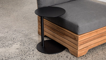 CIRCULAR ALUMINIUM SIDE TABLE