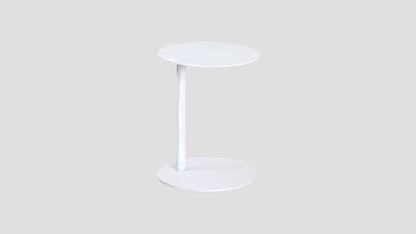 CIRCULAR ALUMINIUM SIDE TABLE