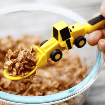 Constructive Eating - Construction 3 Piece Cutlery Package