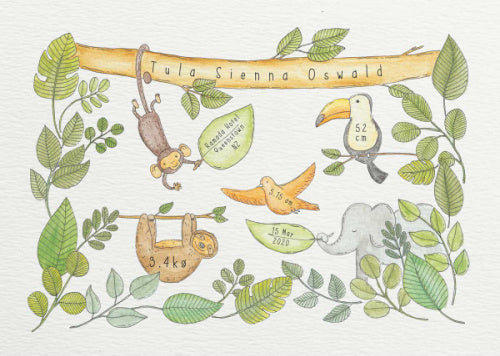 Little Difference - A3 Nursery Prints