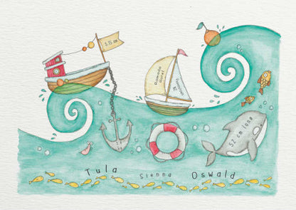 Little Difference - A3 Nursery Prints