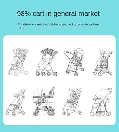 Versatile Universal Stroller Footmuff Waterproof Cover /Sleeping Bag