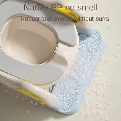 3-in-1 Potty Training Seat with Ladder & Detachable Potty