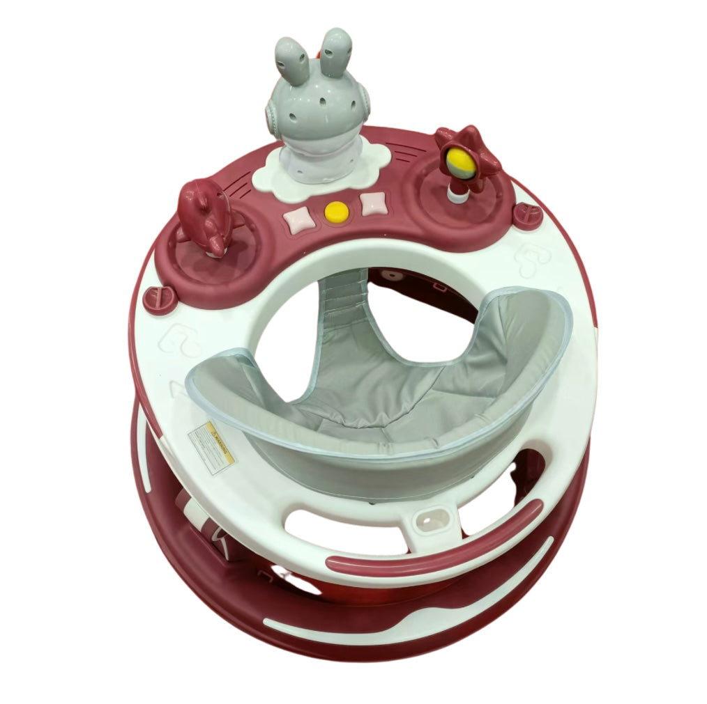 Deluxe O-ring Multifunctional Baby Walker with Lights and Melody Activity Centre