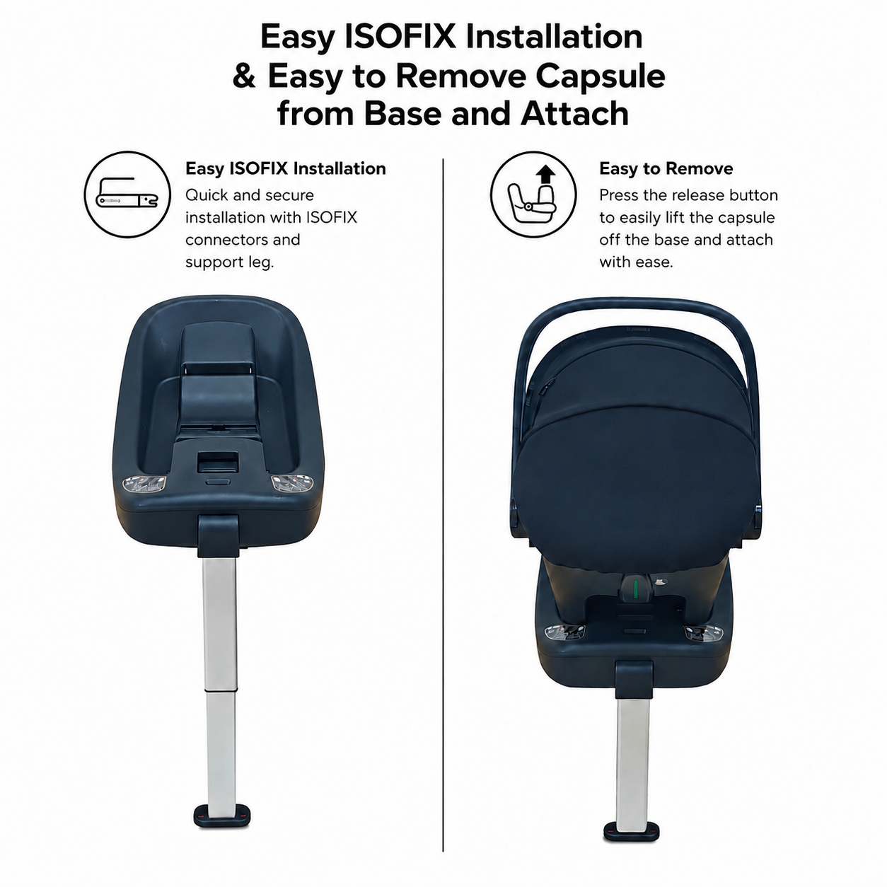 Preorder - 4in1 Crown Z Premium Stroller + Bassinet + Cloud i-Size Capsule Car Seat + Isofix Base with Leg Support Travel System