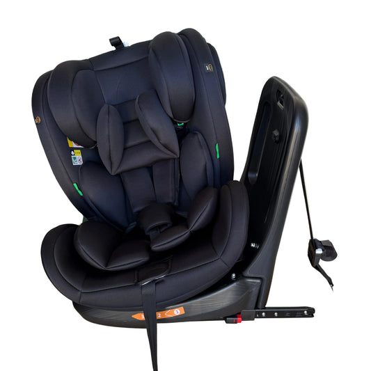 Arête Orbit 360° Rotating Convertible Car Seat ISOFIX — Black
