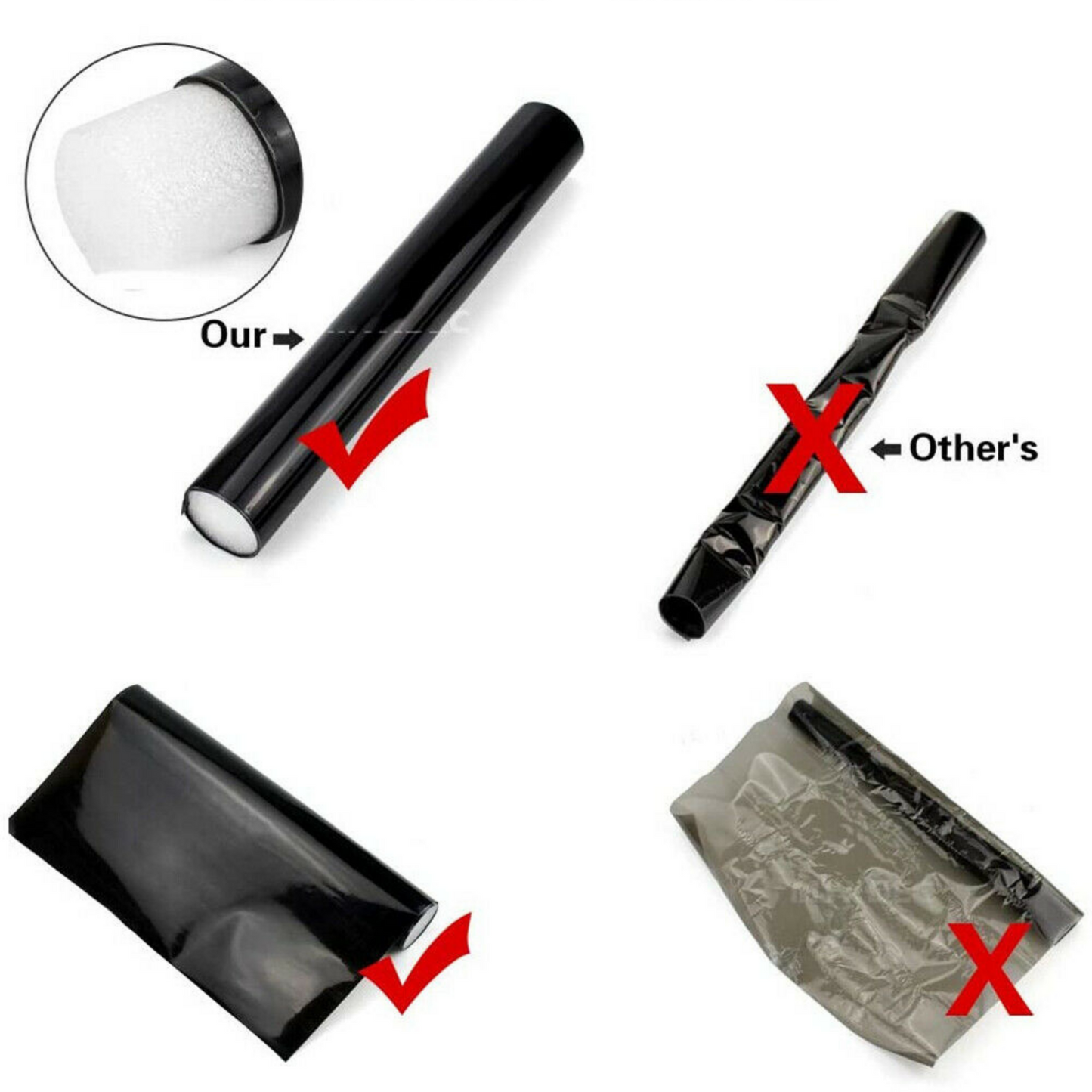 Car Tail Light Headlight Tint Film 2Mx30CM