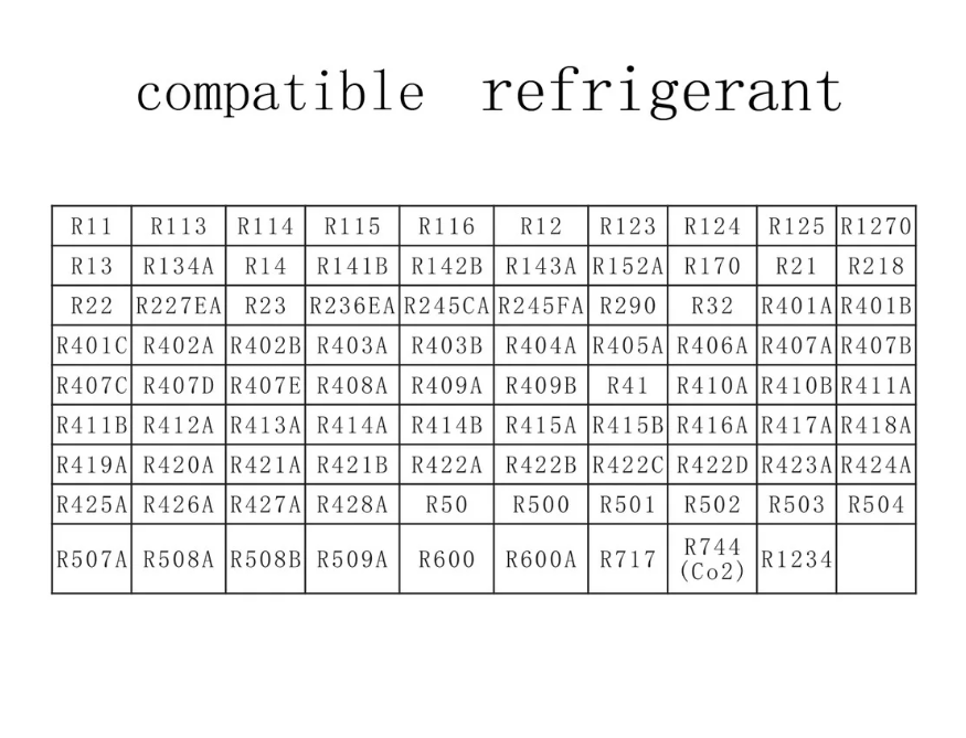 Digital Manifold Air Pressure Gauge Set