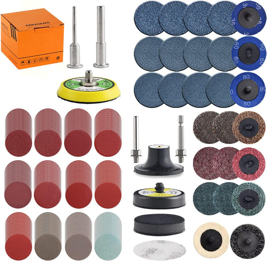 270PCS Sanding Discs Pad Variety Kit - salelink.co.nz