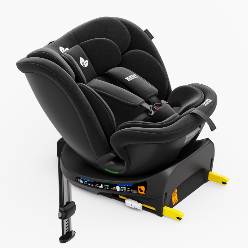 Baby Brightness 360 Rotating GuardianMax 2+ Car Seat Black