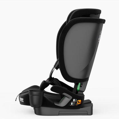 Travel Pram – FlexGo Lightweight Auto Folding Stroller with Booster Seat  (Black)