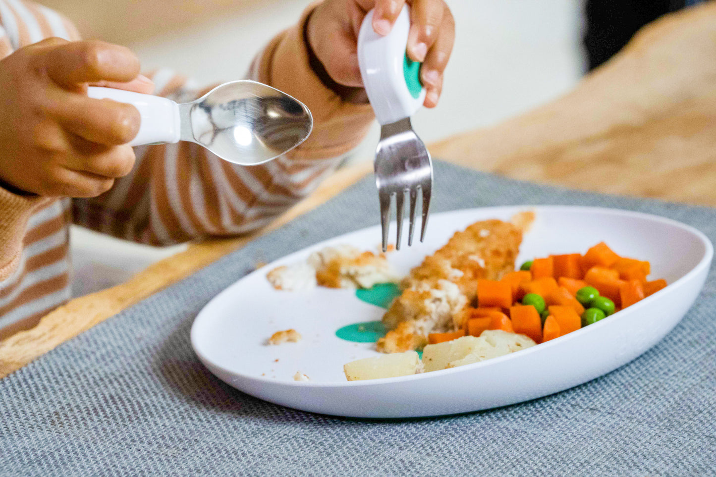 Doddl 3 Piece Cutlery, Case & Plate Bundle