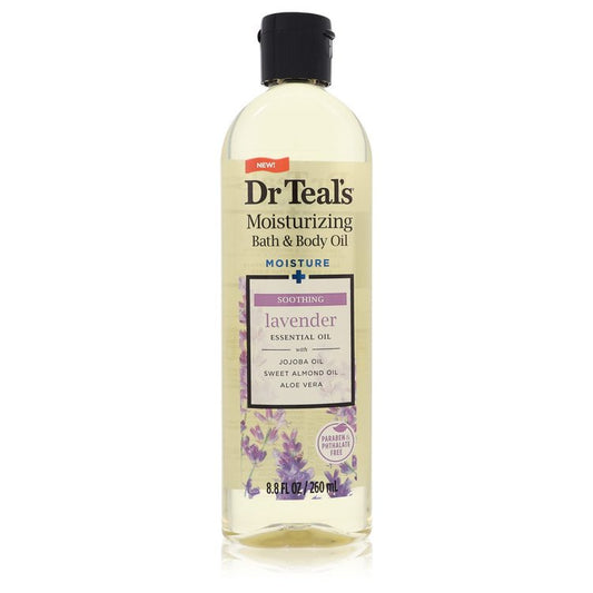 Dr Teals Bath Oil Sooth & Sleep With Lavender Pure Epsom Salt Body Oil Sooth & Sleep with Lavender by Dr Teals 260 ml