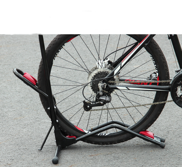 Vertical & Horizontal Bicycle Bike Floor Rack Stand Bicycle Stand