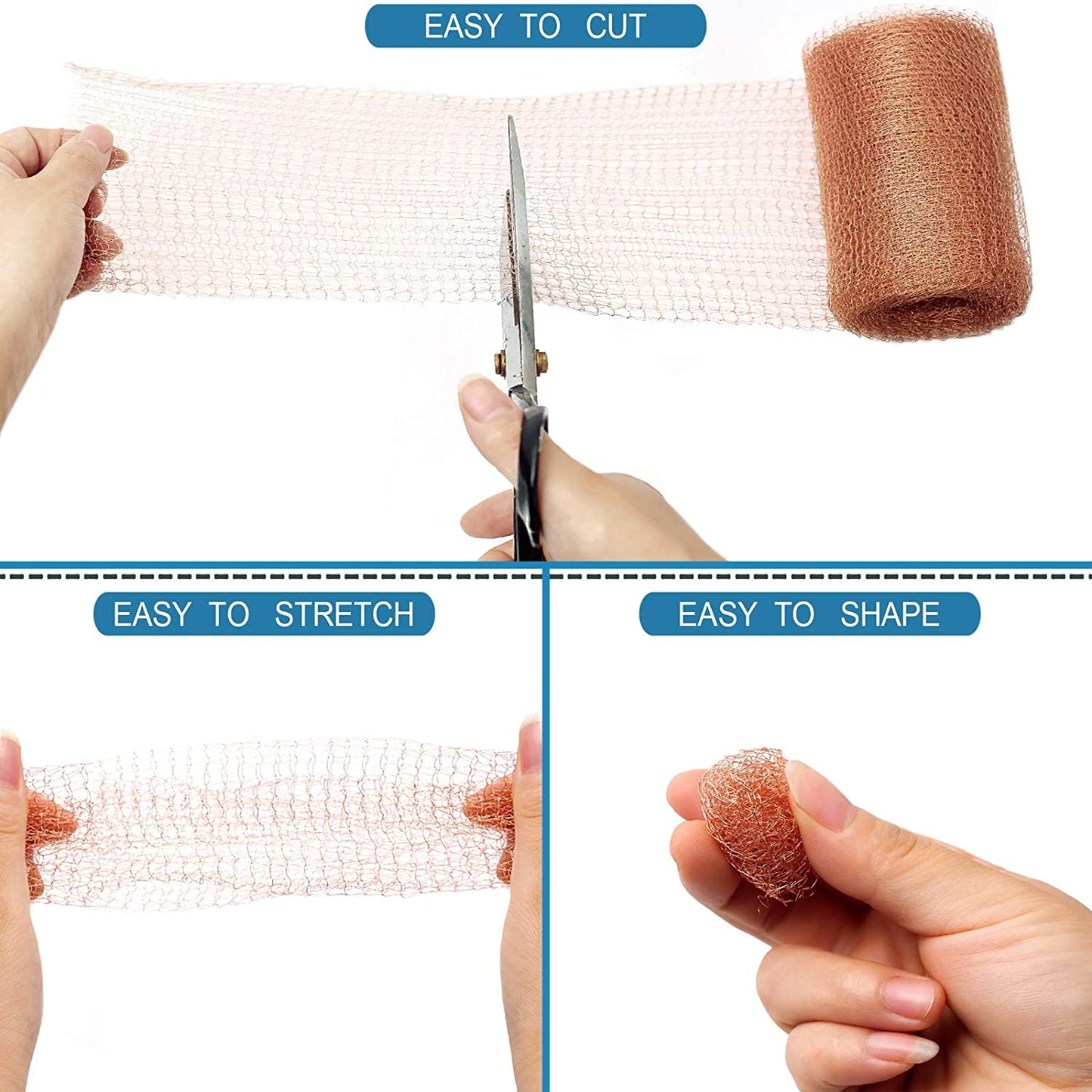 4m Copper Mesh Filter Column Packing Woven Wire Screen Filter