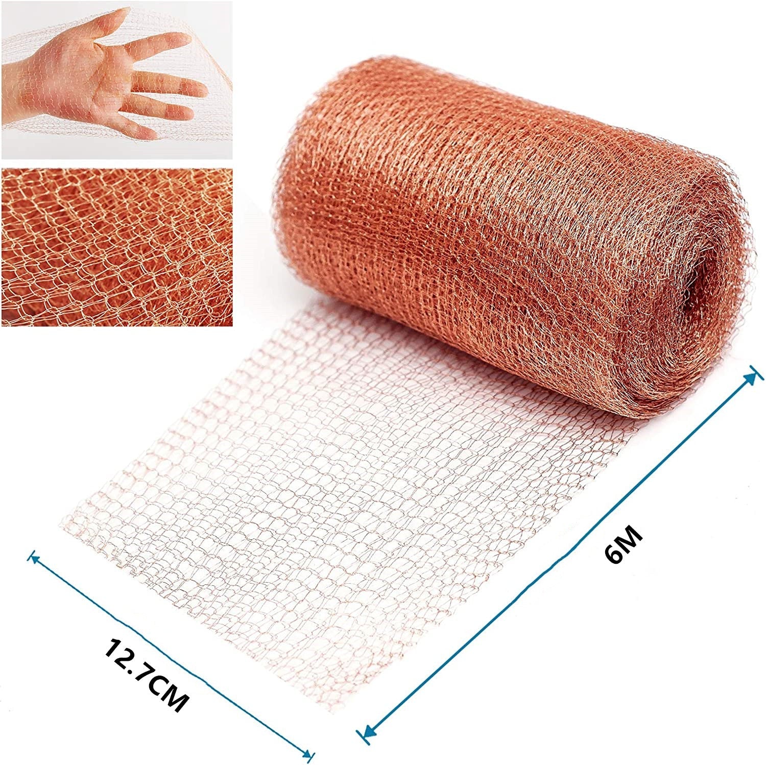 6m Fine Wire Mesh Roll Pure Copper Mesh Rodent Pest Control - salelink.co.nz